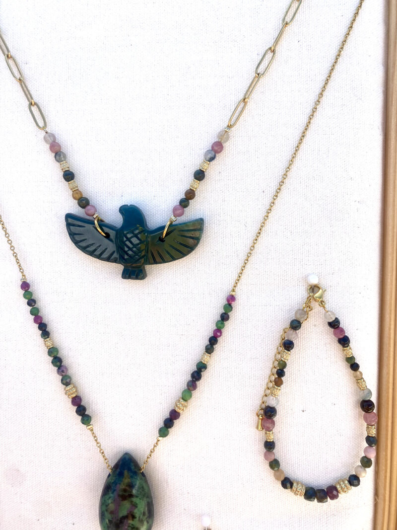 BINDU AURA RUBIS ZOISITE