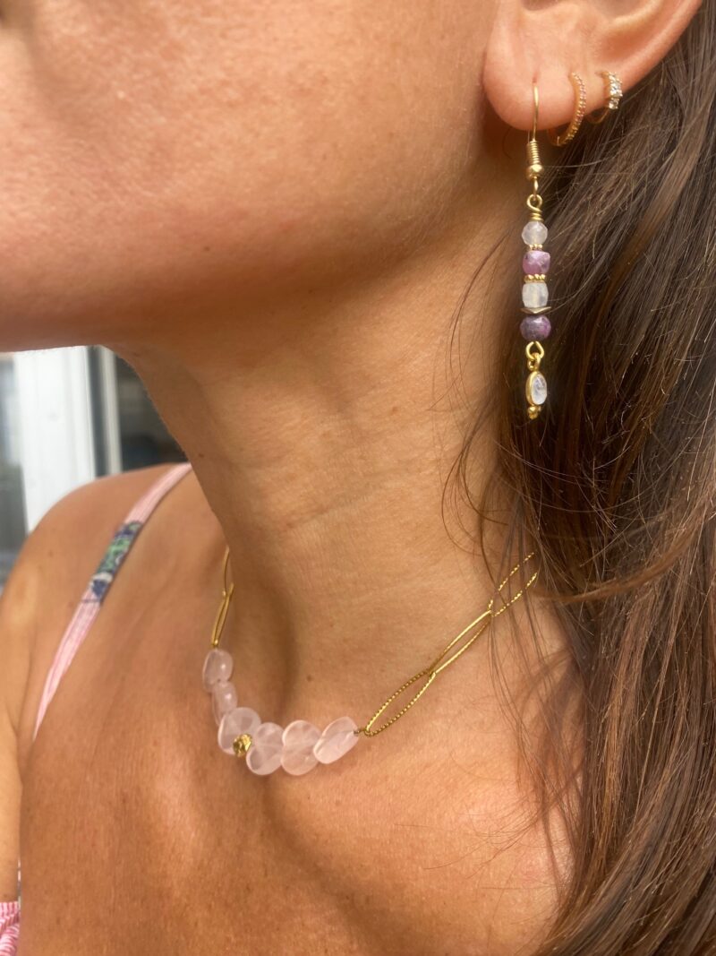 Amorcito quartz rose